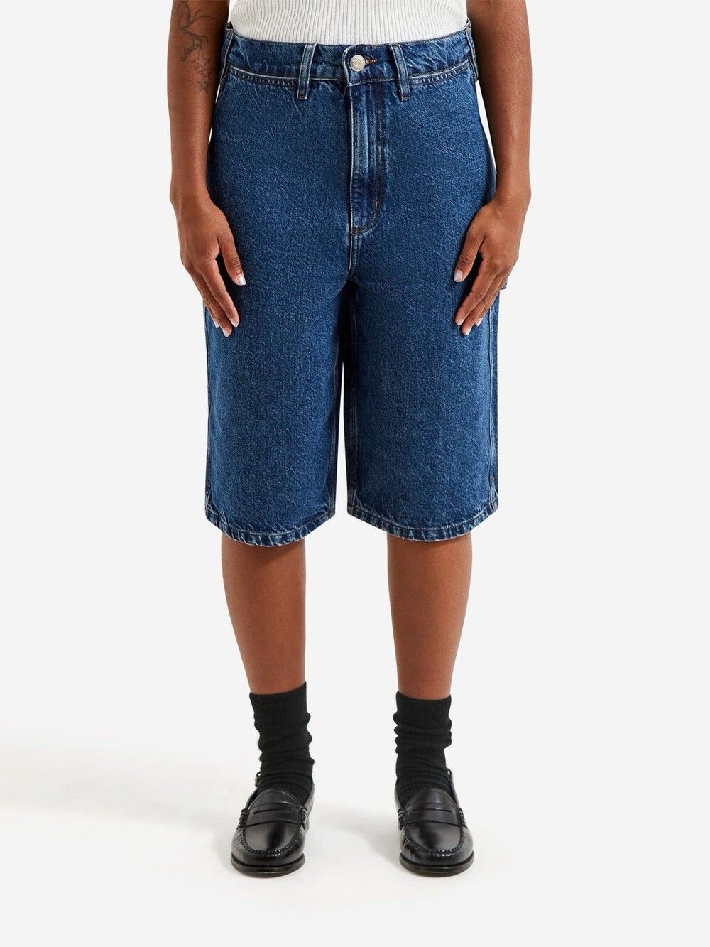 DALA Starch Short Flat Blue Sz 30 NWT